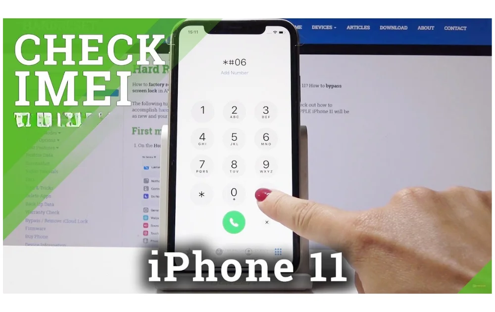 How to find IMEI on iPhone